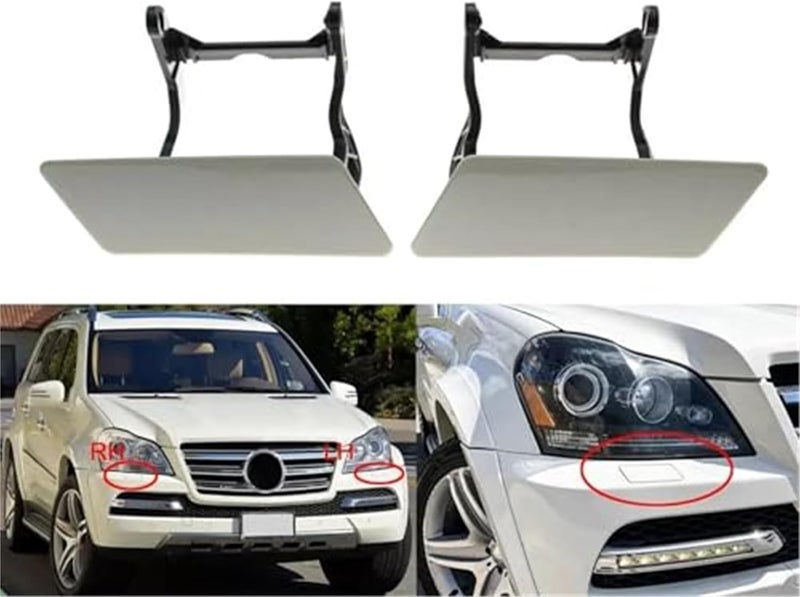 DEMULAX Headlight Washer Spray Nozzle Cover for Mercedes-Benz - Image 4