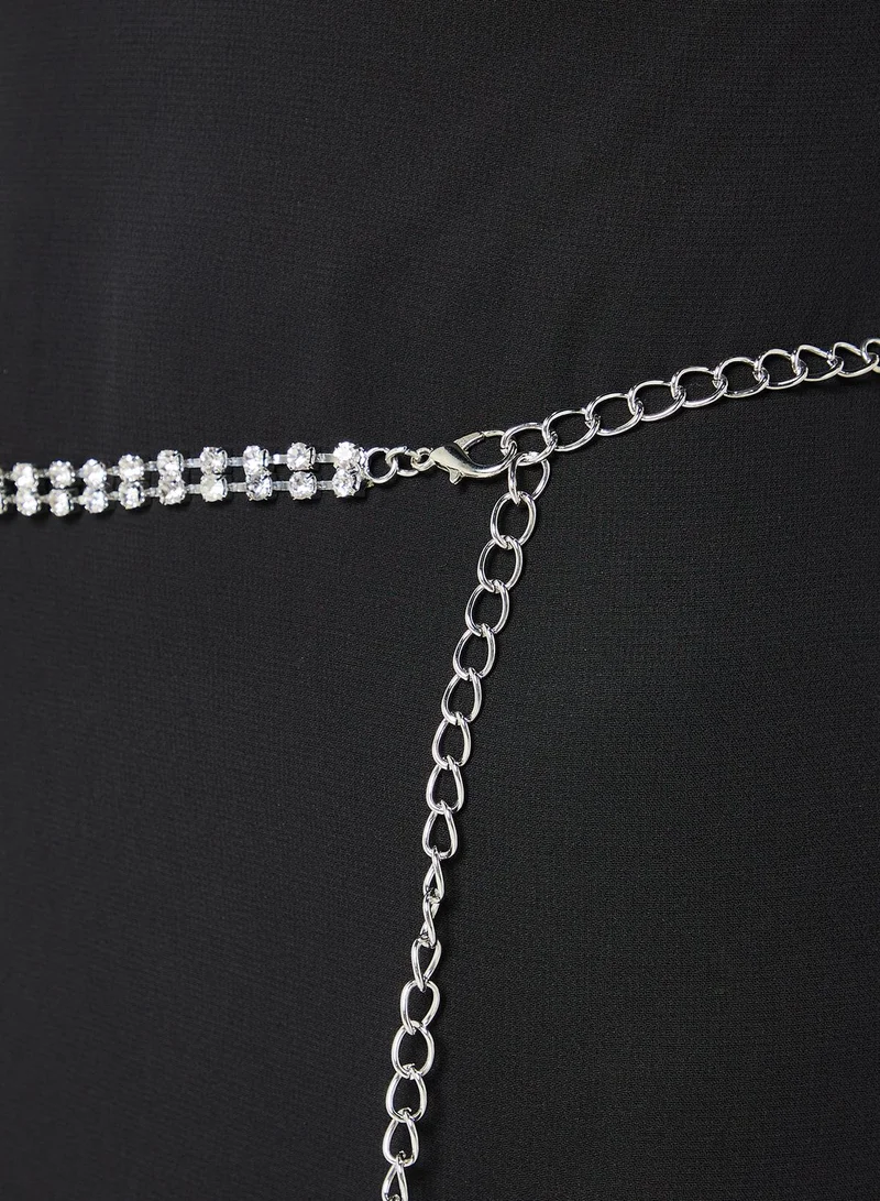 Ella Limited Edition Diamante Detail Chain Belt