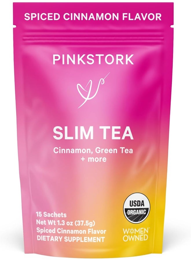 Pink Stork Slim Tea - Spiced Cinnamon Flavor - Image 1