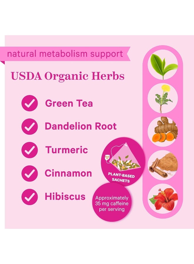 Pink Stork Slim Tea - Spiced Cinnamon Flavor - Image 3