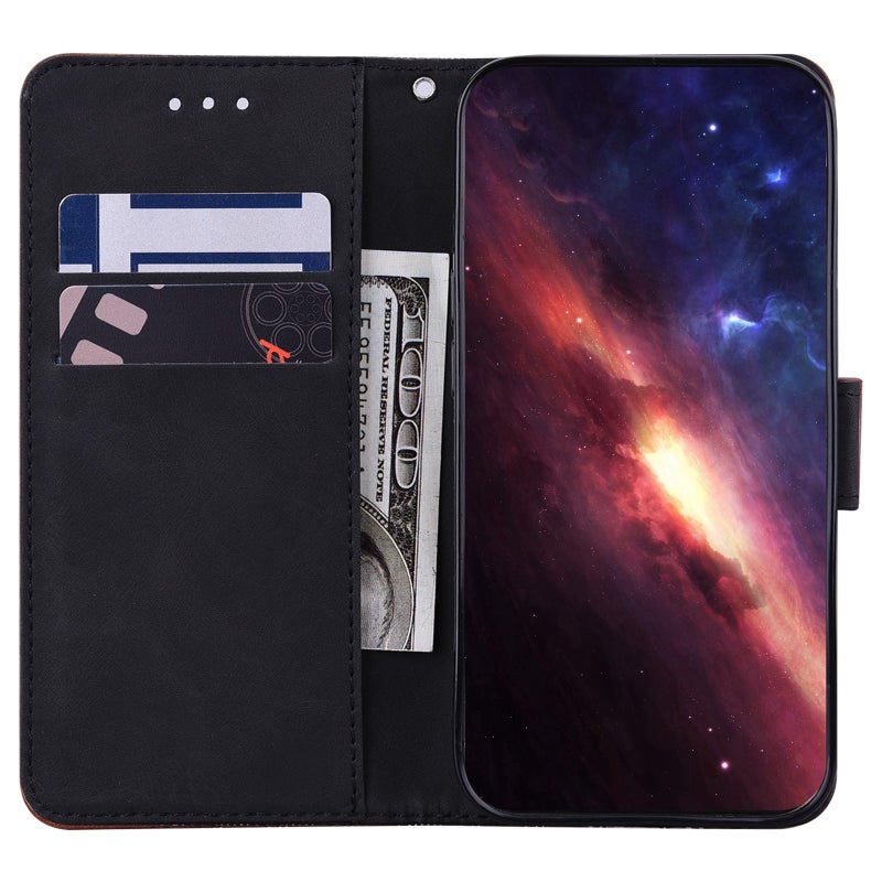 HuHa Case Cover For Infinix Zero 8 X687 Geometric Embossed Leather Phone Case(Black) - Image 4