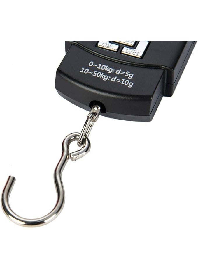 Electronic Portable Luggage Scale 50kg – Digital Hanging Travel Bag & Suitcase Weighing Tool with  Display, Compact and Accurate - Image 3