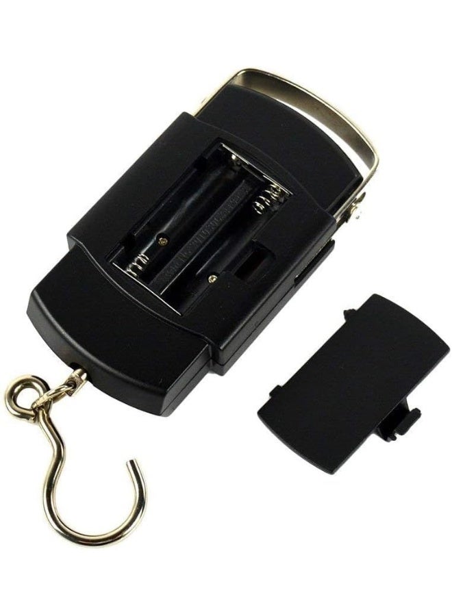 Electronic Portable Luggage Scale 50kg – Digital Hanging Travel Bag & Suitcase Weighing Tool with  Display, Compact and Accurate - Image 4