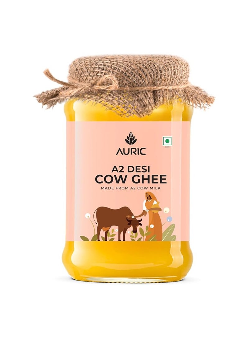 Auric A2 Bilona Desi Cow Ghee 1000 ml - Image 1