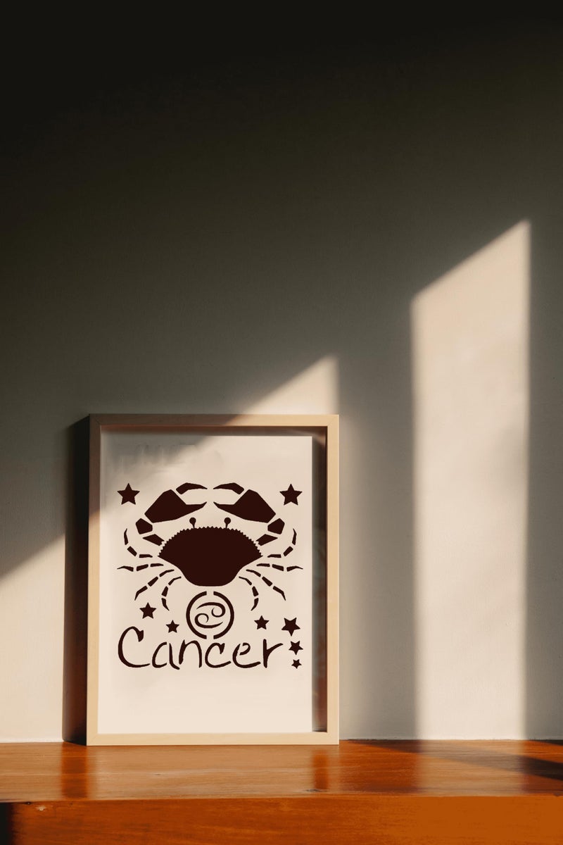 STENCILAIR Discover Your Crafty Constellation! Zodiac Sign Cancer Stencil - 5.5 x 5.5 Inches for Astrology-Inspired DIY Projects - Image 5