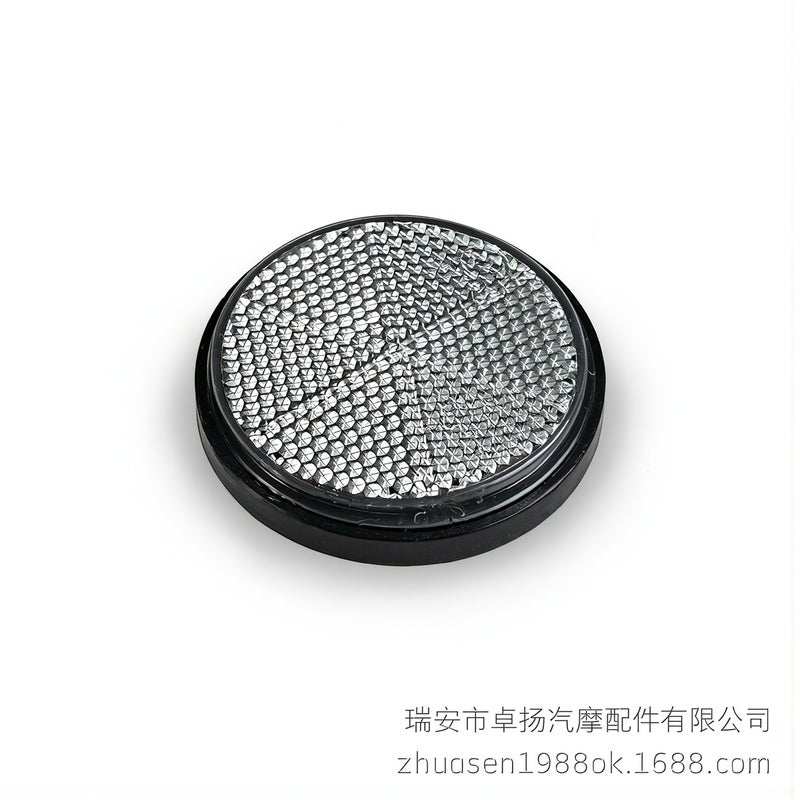 Green Round Motorcycle Reflector Night Riding Parking Visibility Safety Indicator Light - Image 4