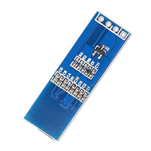 DORHEA 10PCS 0.91'' 12832 IIC I2C OLED Display Module 0.91inch I2C 128x32 SSD1306 LCD Display Module Blue I2C OLED Screen Driver DC 3.3V/5V with 4 Pin Headers - Image 5