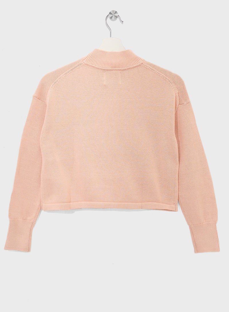 Calvin Klein Jeans Youth Logo Sweater - Image 2