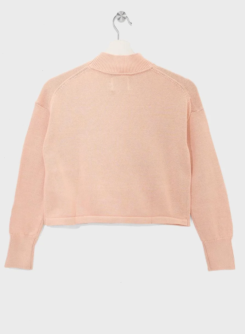 Calvin Klein Jeans tfc Youth Logo Sweater for Women | Best Price UAE