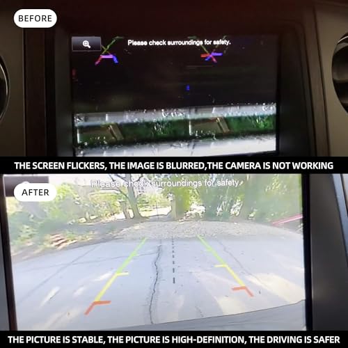 Dasbecan Rear View Backup Parking Assist Camera Compatible with Ford Expedition 2015 2016 2017 Replaces FL1Z-19G490-A FL1Z-19G490-B - Image 2