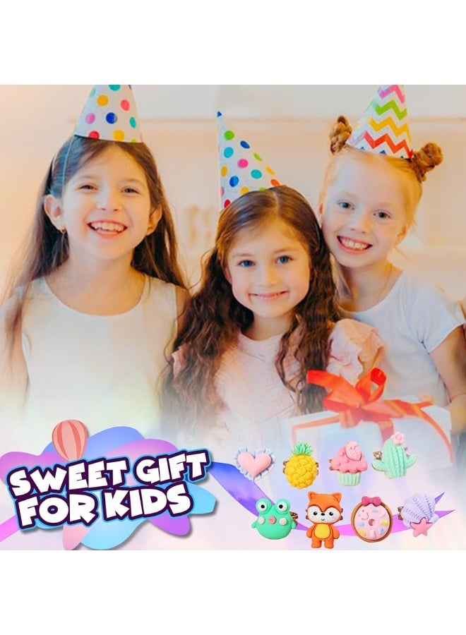 PinkSheep Little Girl Jewel Rings in Box, Adjustable, No Duplication, Girl Pretend Play and Dress Up Rings (24 Surface Ring) - Image 3