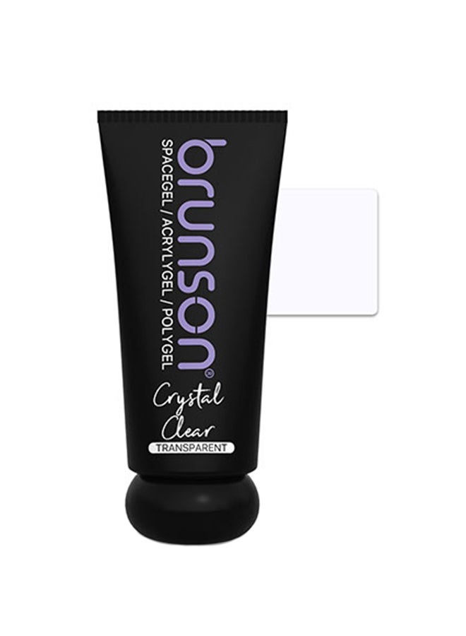 brunson Polygel 60g salon-quality nails in 1Sec, poly nail gel shimmer long-lasting acrylic nails Soak off UV/LED hard gel for nail extension, builder gel for fake nails, manicure nail art Nail Extension Gel