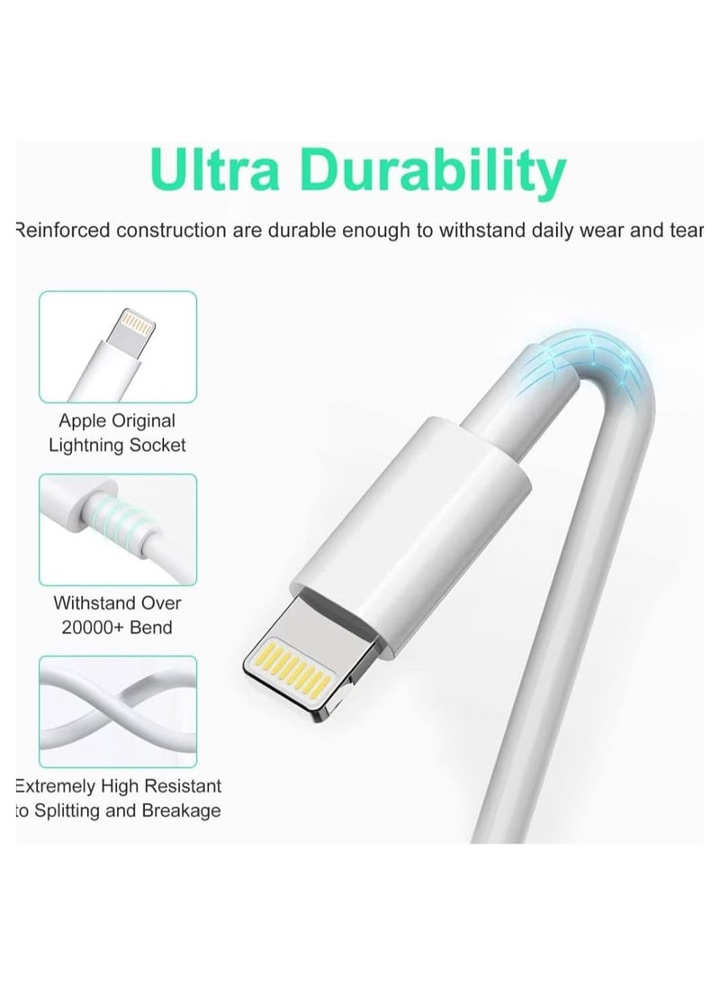 BJollys - iPhone Charger Cable [MFi Certified] USB C to Lightning Cable Fast Charging Power Delivery PD 20W iPhone Cable for iPhone 14/14 Pro/14 Plus/14 Pro Max, iPad Pro, iPhone 8-13 All Series - Image 1