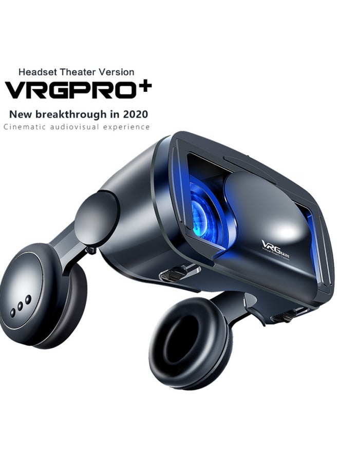 VRGpro Glasses Headset All-in-one 3D Gaming Glasses Virtual Reality Mobile Phone VR Glasses Spot-Color:VRGPRO Headphones  - Image 2