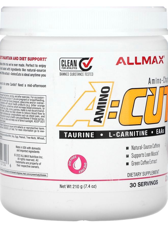 Allmax ACUTS™ Amino-Charged Energy Cotton Candy 7.4 oz (210 g) - Image 2
