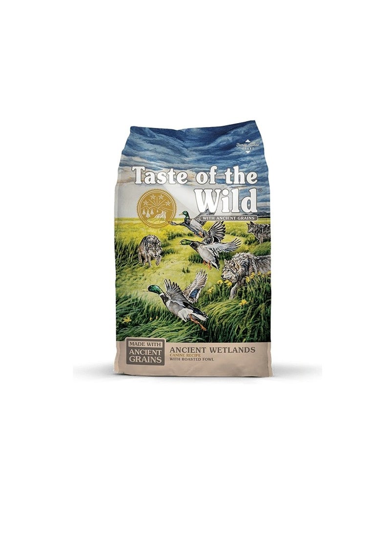 تيست أوف ذا وايلد طعم الأراضي الرطبة القديمة البرية مع طعام الكلاب الجاف للطيور المحمصة - Image 3