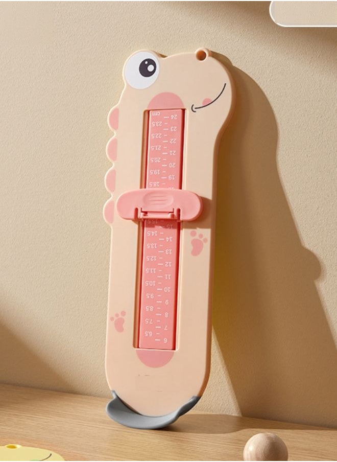 Be a better mom Foot Measure for Children, Shoe Measuring Devices 24cm, Dual Scale Size, Infant Cartoon Foot Measurer, Feet Measuring Ruler Easy to Use, Professional Kids Shoe Sizer 