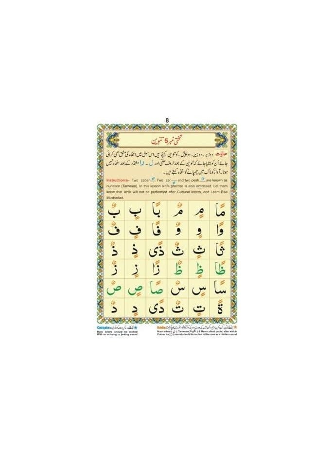 نوراني القاعدة (المرجع 271)  الحجم: 25.50 × 19 سم. - Image 3