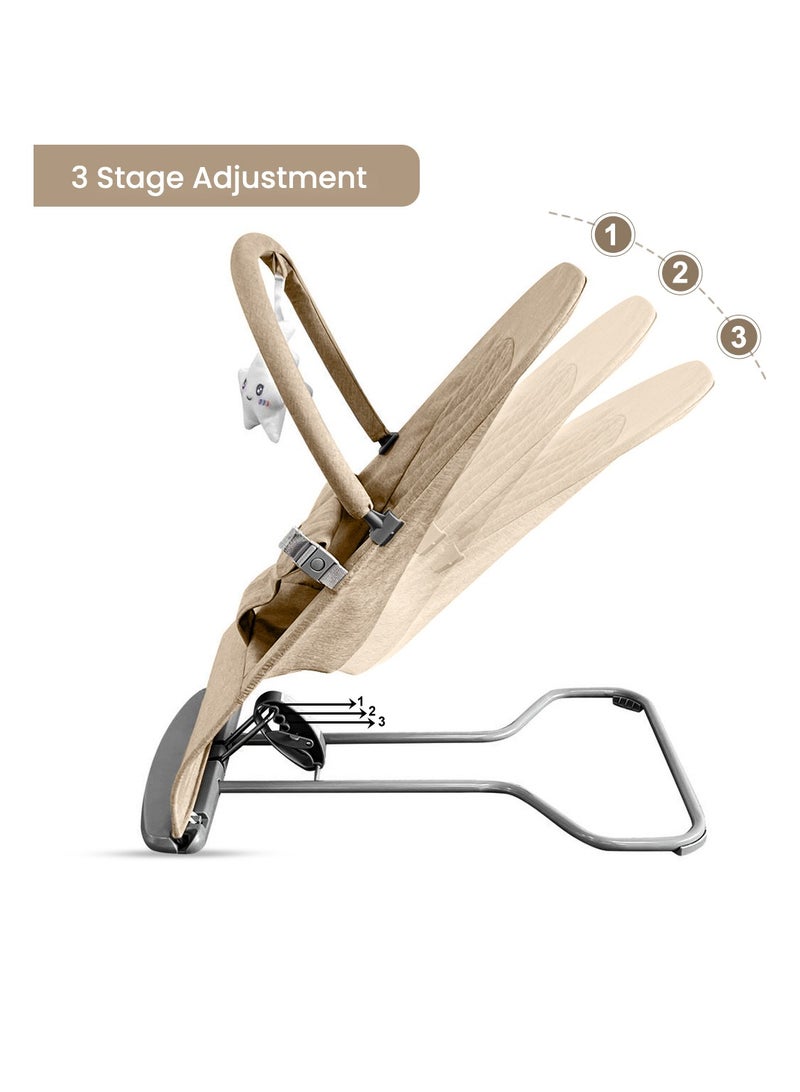 TEKNUM كرسي هزاز/مائل للأطفال - عاجي - Image 3