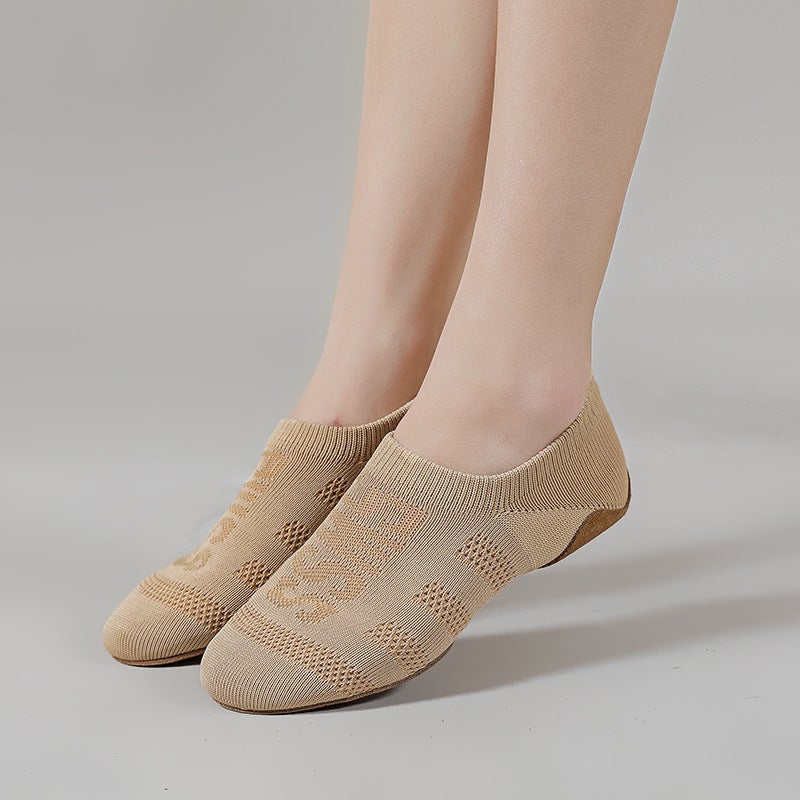 Dance Shoes Women''s Soft-soled Teachers Class Cat Claw Practice Shoes Yoga Jazz Adult Indoor Cheerleading Latin Dance Shoes - Image 4