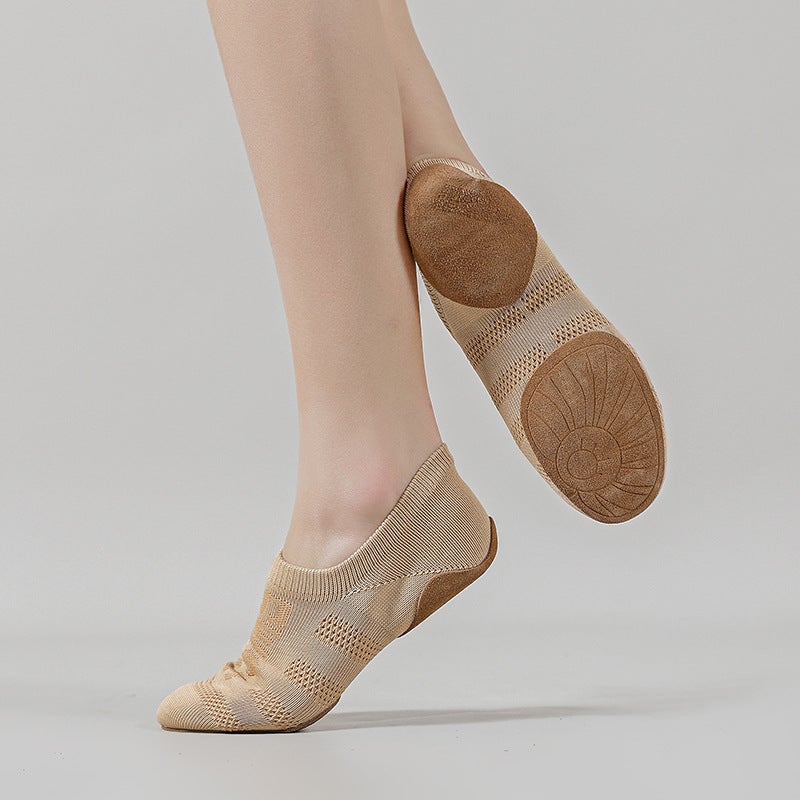 Dance Shoes Women''s Soft-soled Teachers Class Cat Claw Practice Shoes Yoga Jazz Adult Indoor Cheerleading Latin Dance Shoes - Image 3