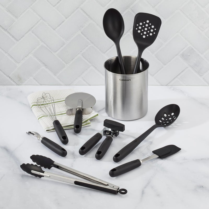 Cuisinart 10-Piece Primary Tool & Gadget Set with Stainless Steel Crock - Image 2