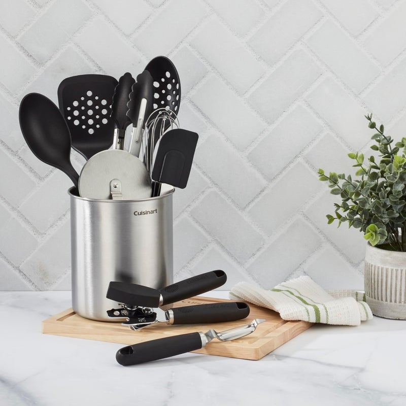Cuisinart 10-Piece Primary Tool & Gadget Set with Stainless Steel Crock - Image 3