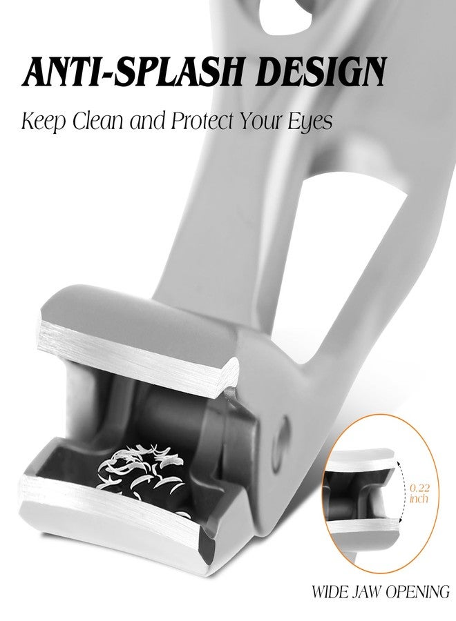 Cut it Toenail Clippers for Seniors, Upgraded Professional Long Handled Ingrown Thick Toe Nail Clippers with Wide Jaw for Men, Ultra-Sharp Slanted Nail Cutter Fingernail Clipper Nail Tools for Women - Image 3