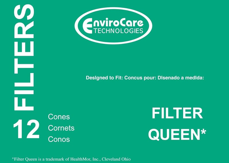 EnviroCare Replacement Filters for Filter Queen Vacuums - 12 Pack - Image 2