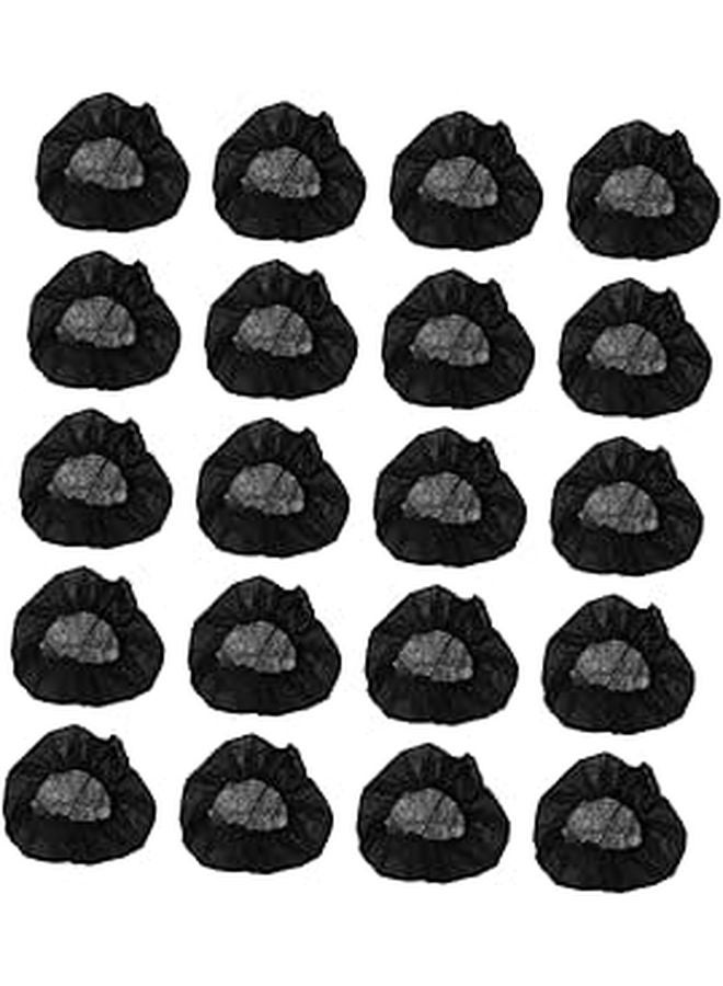 100 Pcs Non Woven Ear Hook Headphone Protective Covers Headset Sleeves Case - Image 1