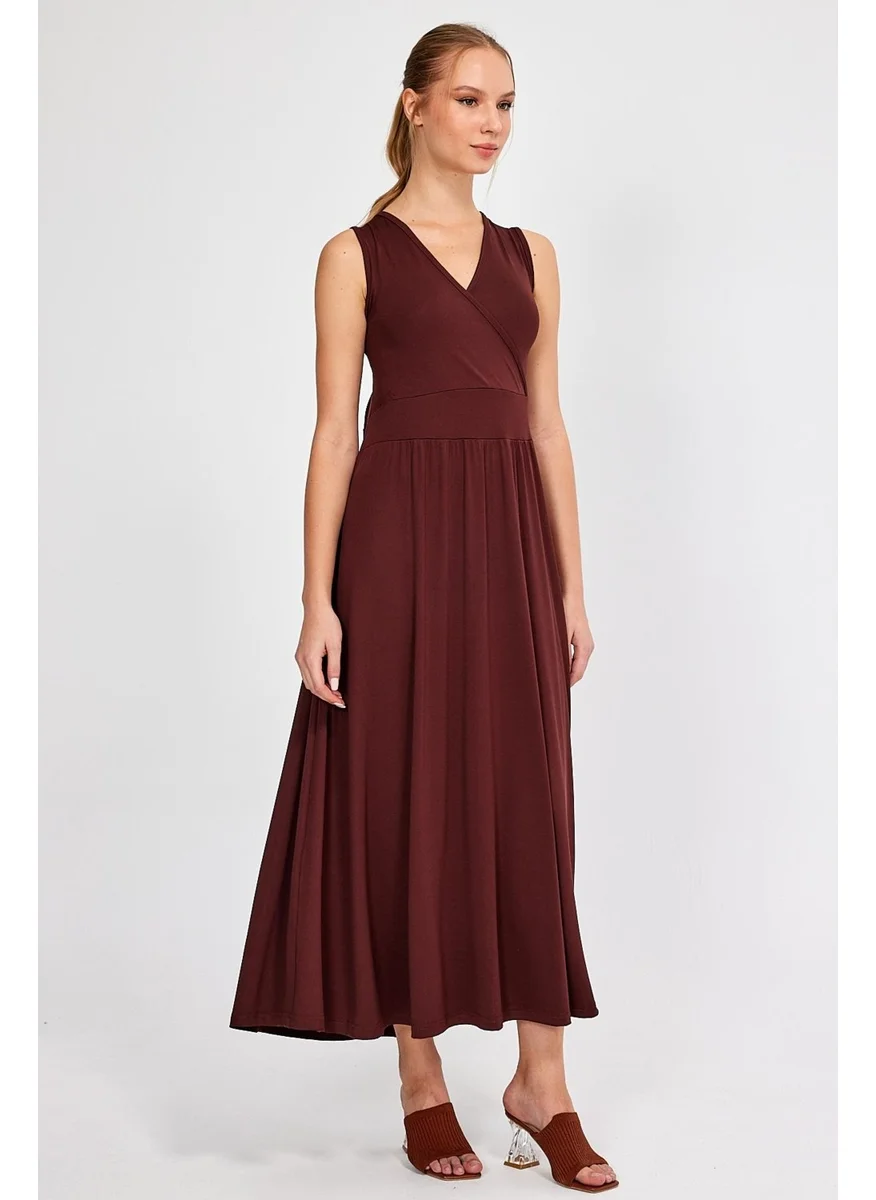 Alexander Gardi Sleeveless Double Breasted Dress (B23-00137)