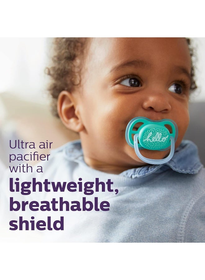 Avent زجاجة حليب طبيعية من فيليبس أفيت مع حلمة استجابة طبيعية، مجموعة هدايا للأطفال باللون الأزرق، SCD837/02 - Image 3