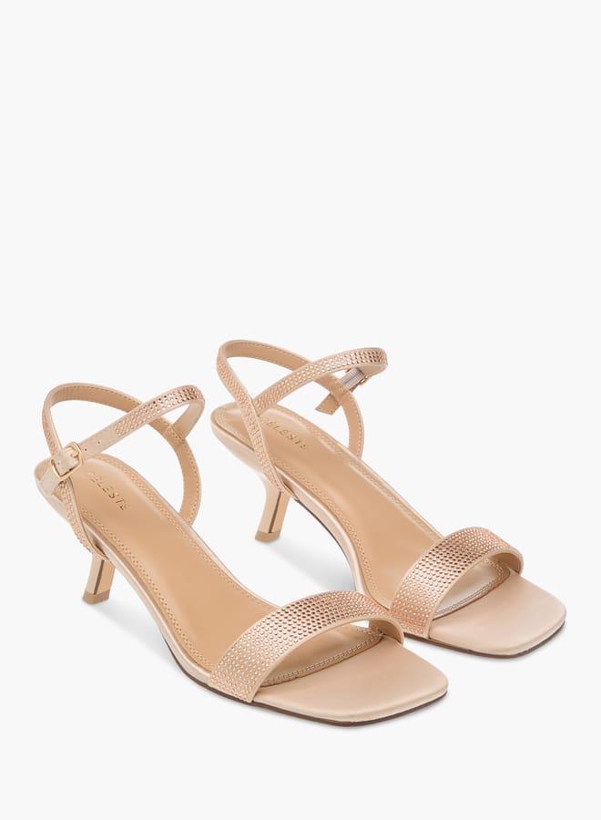 سيليست صنادل بكعب نسائية - Image 2