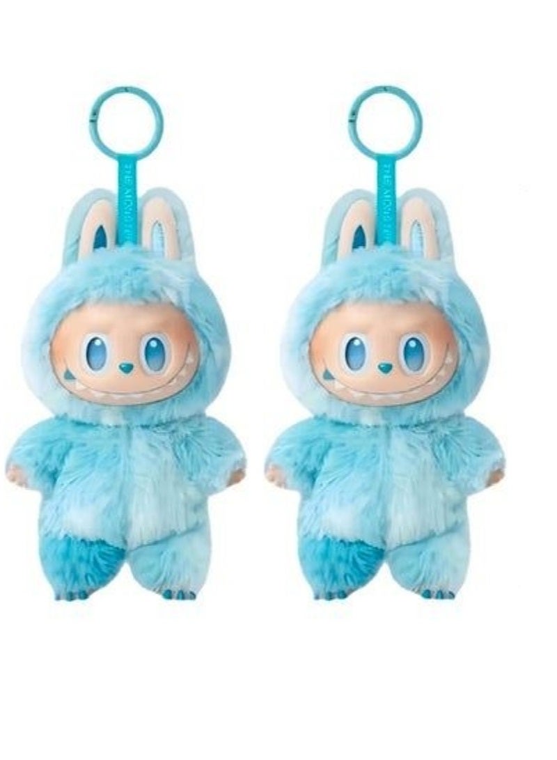 Pop Mart x Bobo & Coco Labubu The Monsters Big into Energy Series Hope Vinyl Plush PendantPack Of 2