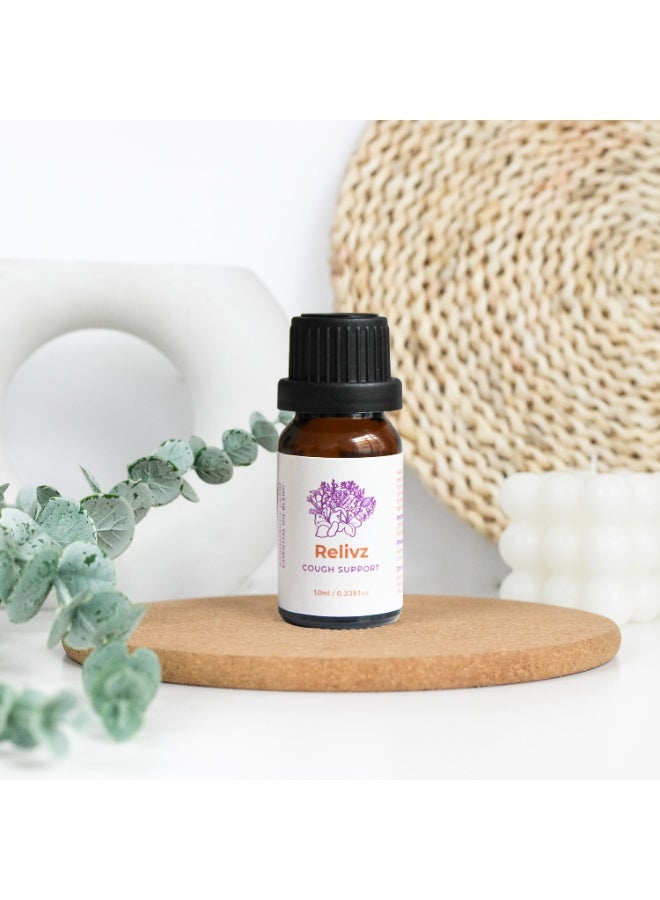 زيت ريليفز العطري للسعال - مطهر • مهدئ • مسكن - 10 مل