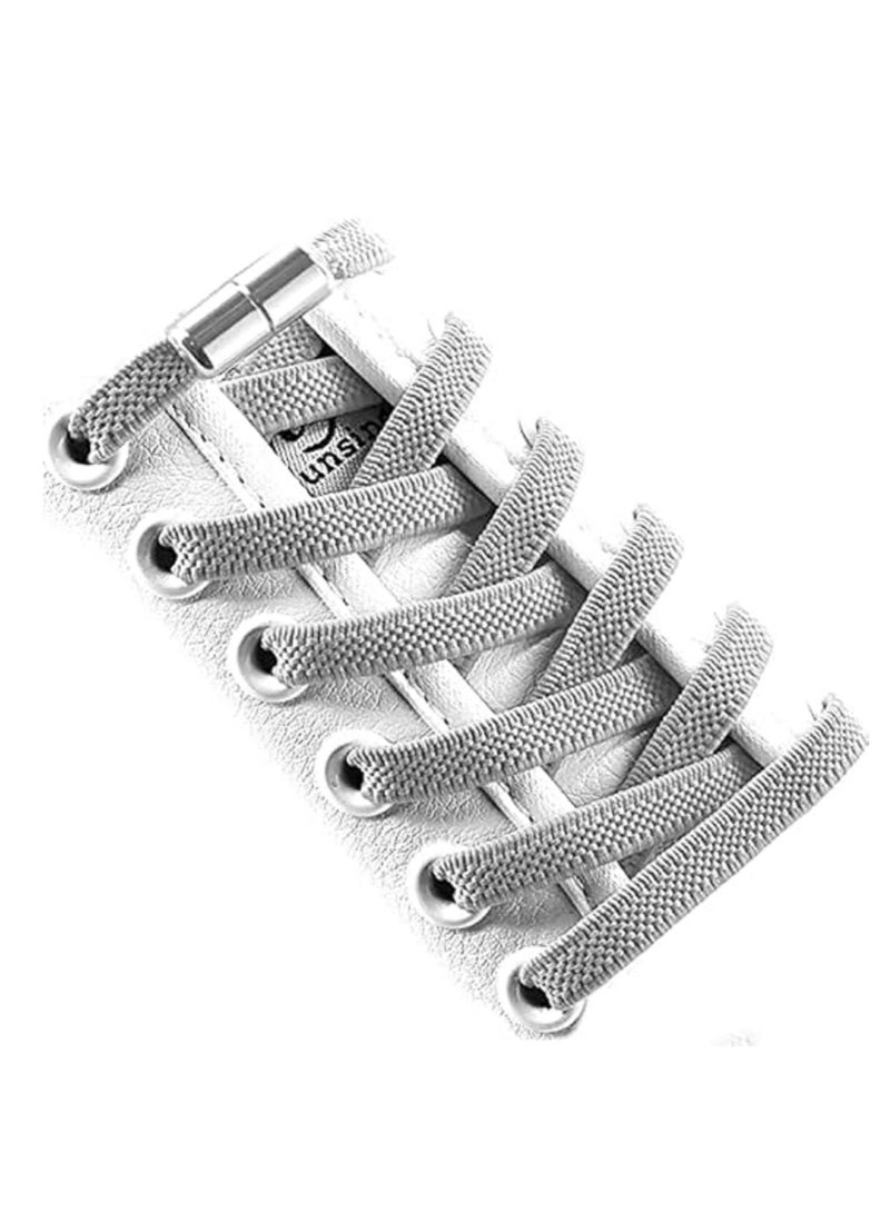 رباط حذاء مرن بقفل مغناطيسي معدني، مناسب للأطفال والبالغين وكبار السن والمراهقين - Image 2