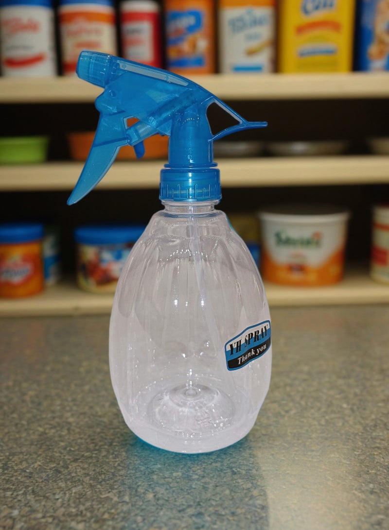 Refillable Clear Plastic Water Bottle for Multi-Purpose Glass and Surface Cleaning, Travel-Friendly Transparent Plastic Bottle, 500 ML - Image 3