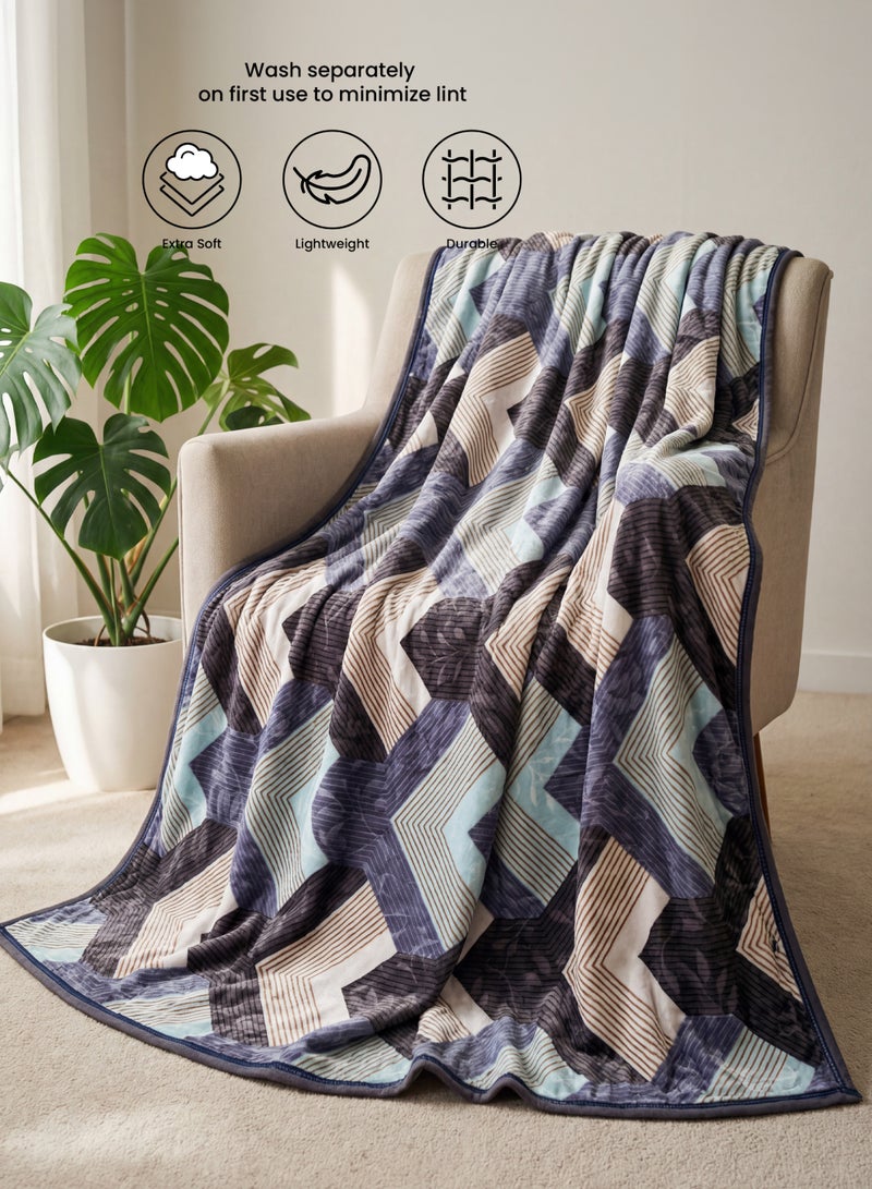 PARAJOHN Para John Warmee Flannel Fleece Blanket – Ultra Soft Polyester Double Bed Blanket 220×240 cm - Image 1