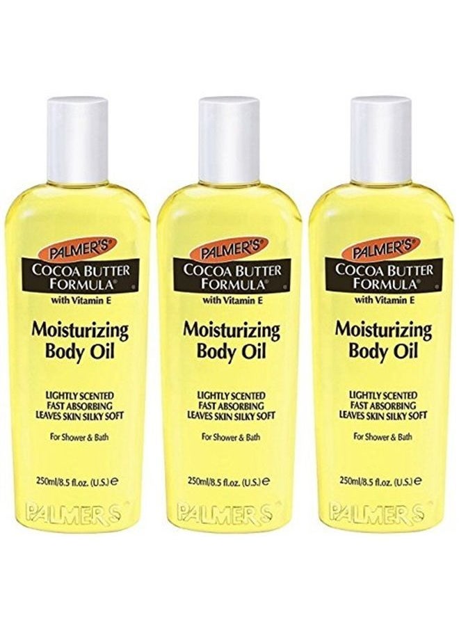 PALMER'S - Cocoa Butter Formula Moisturizing Body Oil with Vitamin E - 8.5 fl oz (Pack of 3) - Image 1