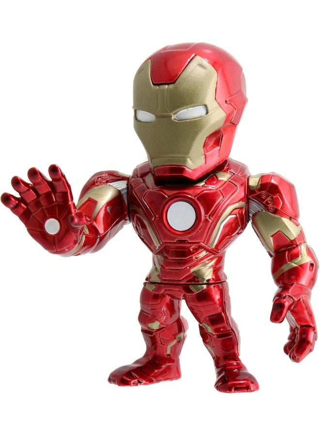 JADA تمثال جادا مارفل أفنجرز كابتن أمريكا: حرب أهلية آيرون مان المصنوع من المعدن (10.16 سم) - Image 2