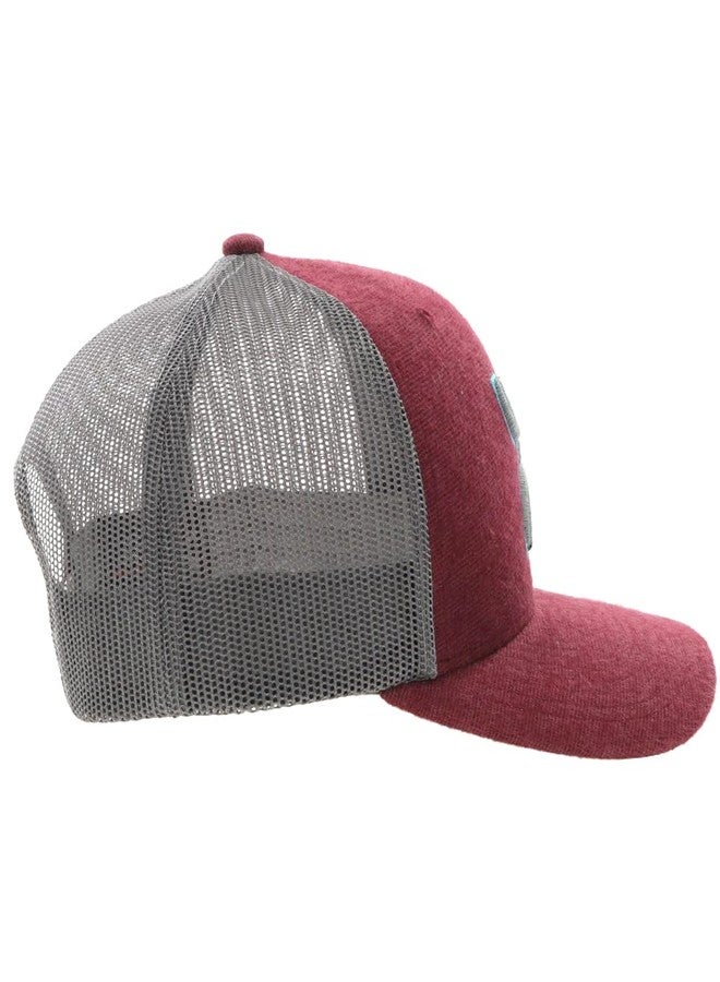 HOOEY Trucker Cap Grey/Turquoise Logo - Image 4