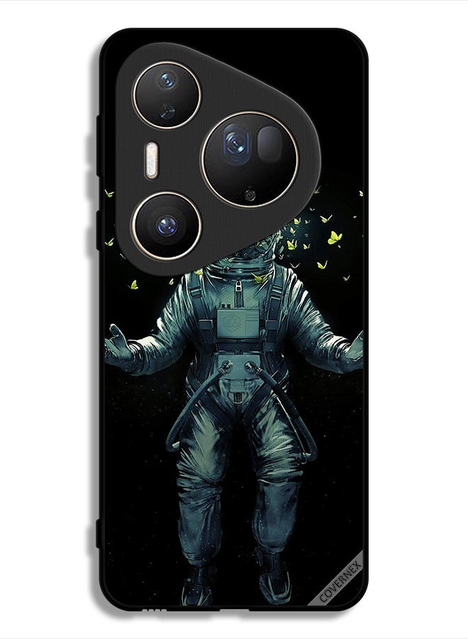Covernex Huawei Pura 80 Ultra Protective Case Cover Astronaut & Butterflies - Image 1