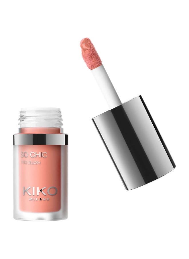 KIKO MILANO So Chic Trio Blush 02 Velvet Peach  - Image 3