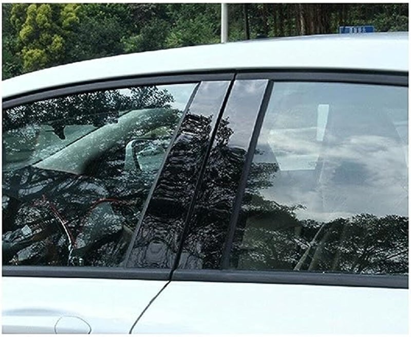 Vuzmode Glossy Black Car Window Pillar Trim for Accord Sedan - Image 5