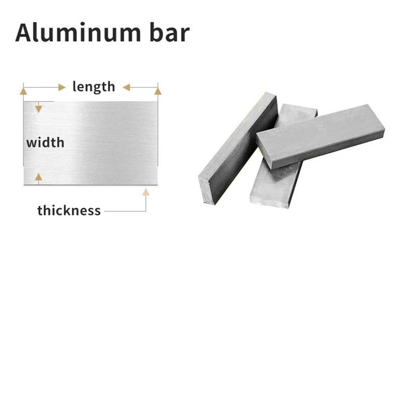 Aluminum Alloy Flat Bar Plate 10mm Thick 10 x 40 x 500mm Size - Image 4