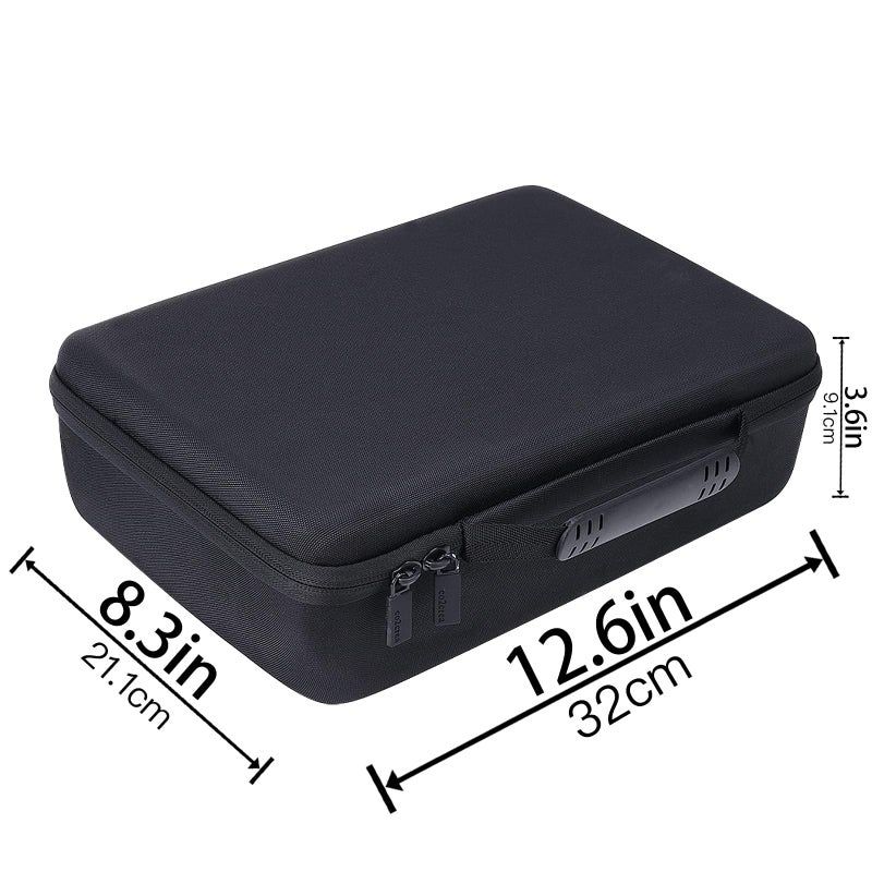 co2CREA Hard Case Replacement for Canon SELPHY CP1500 / CP1300 / CP1200 Wireless Compact Photo Printer, Black Case - Image 4