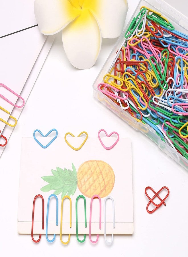 Elisel Colored Paper Clips, 200pcs Medium Size (1.3 inch), Durable and Rustproof, Great for Office, School and Personal Use (Multicolour) - Image 3