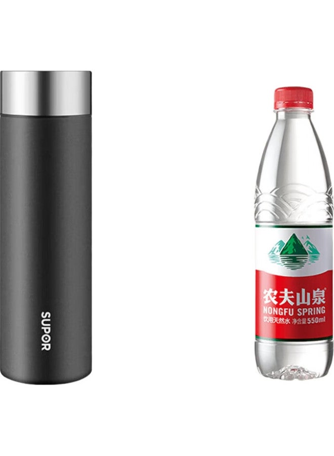 Supor Insulated Mug, 316L Stainless Steel, Portable Water Bottle For Men And Women, Tea Infuser, Student Travel Car Cup - Image 1