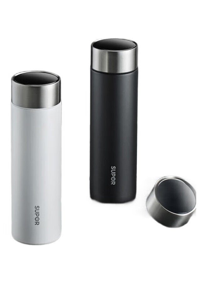 Supor Insulated Mug, 316L Stainless Steel, Portable Water Bottle For Men And Women, Tea Infuser, Student Travel Car Cup - Image 3