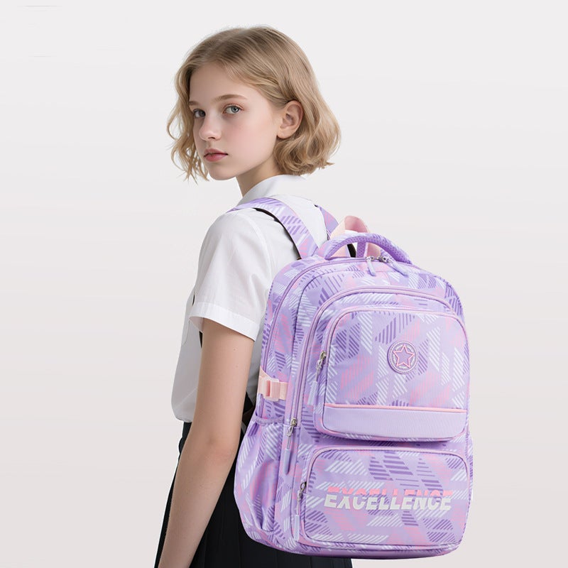 Zhimabao Unisex Backpack for Middle and High School Students, Large Capacity and Ergonomic - Image 5